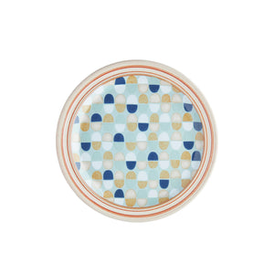 Denby 典藏馬賽克點心盤-天藍-22.5cm