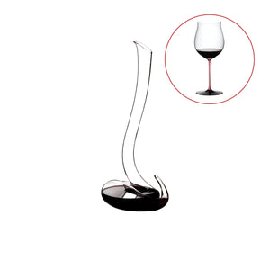 Riedel Eve 醒酒瓶(加贈Sommeliers Black Series Burgundy 手工紅酒杯-粉紅)