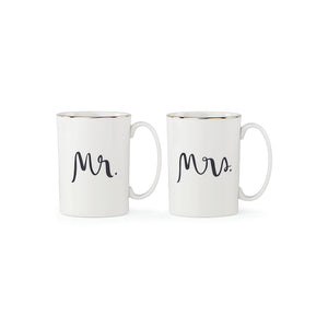 Kate Spade New York 婚禮派對馬克杯-2入-355ml