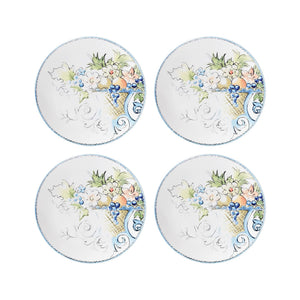 【官網獨家】Lenox 新秋季果實點心盤-4入-23cm