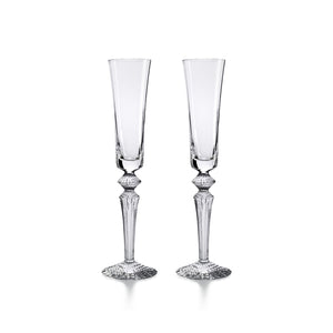 Baccarat Mille Nuits 香檳杯-透明-2入