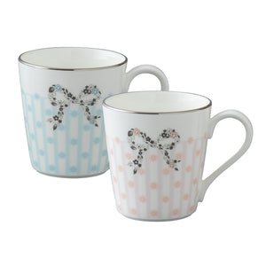 【新品】NARUMI 心心相印馬克杯-2入-290ml