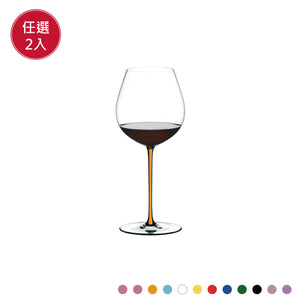【任選】Riedel Fatto A Mano Old World Pinot Noir 舊世界黑皮諾手工紅酒杯-2入