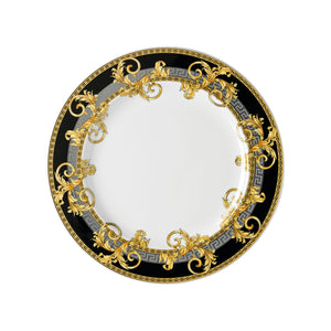 Versace 華美晚宴餐盤-黑-27cm