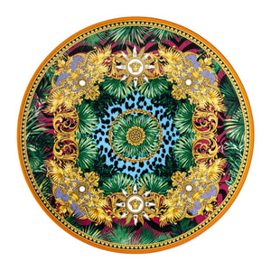 Versace 叢林動物豹紋圓盤-33cm