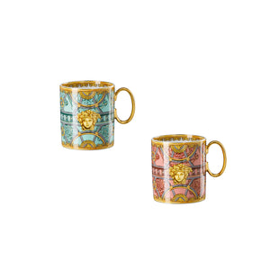 Versace 宮殿之梯2色馬克杯-2入-300ml