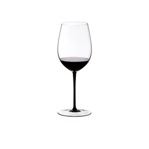 Riedel Sommeliers Black Tie Bordeaux波爾多手工紅酒杯-黑梗-1入