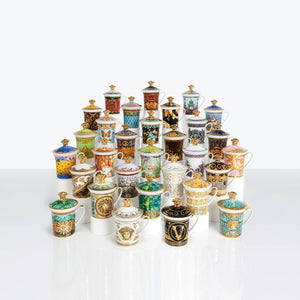 【任選】Versace 30週年限定含蓋馬克杯-2入