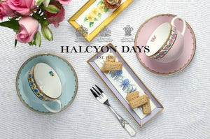 榮獲英國皇家三項認證骨瓷精品｢Halcyon Days｣，帶您悠然暢遊英式優雅