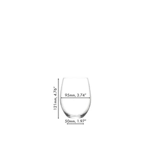 Riedel O Wine Tumbler Cabernet/Merlot 卡本內/梅洛紅酒杯-2入