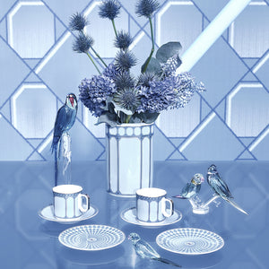Rosenthal x Swarovski聯名 Signum 花瓶-藍-15cm
