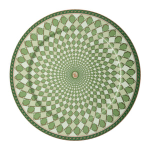 Rosenthal x Swarovski聯名 Signum餐盤-綠-33cm