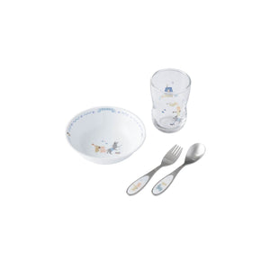 【新品】NARUMI童話兒童杯盤叉匙4入組