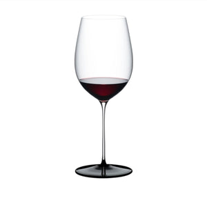【新品】Riedel Fatto A Mano Black Tie Bordeaux波爾多紅酒杯-黑底-1入