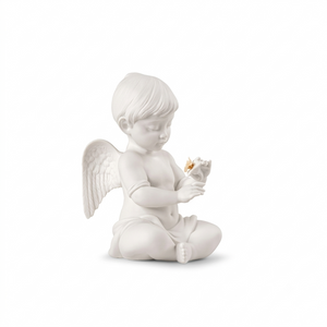 【新品】LLADRO 天使與花