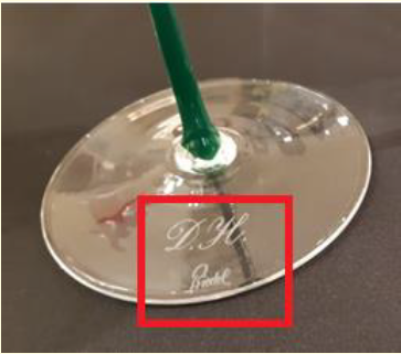 Riedel酒杯手工雕刻-單隻費用