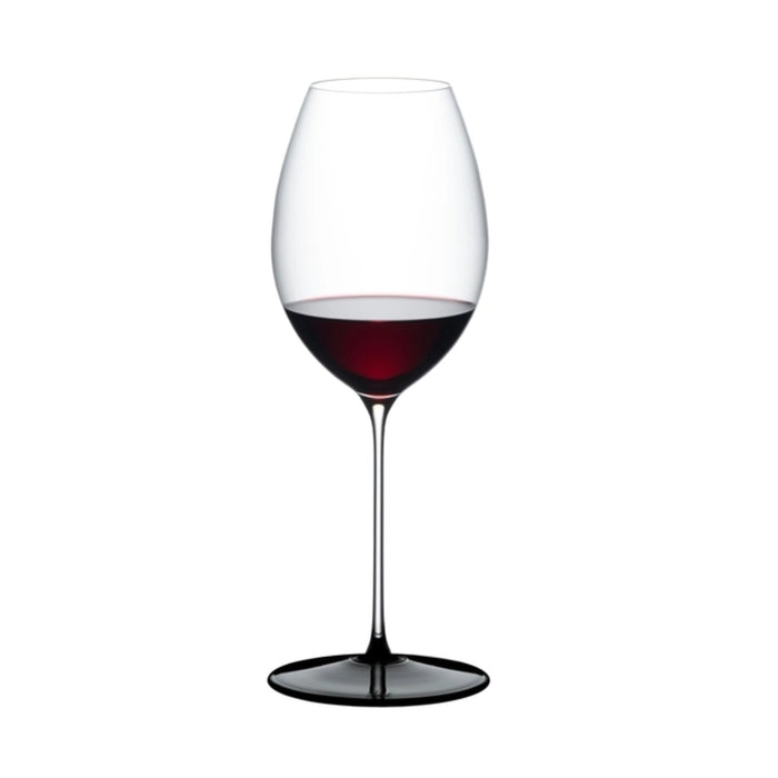 【新品】Riedel Fatto A Mano Black Tie Hermitage紅酒杯-黑底-1入