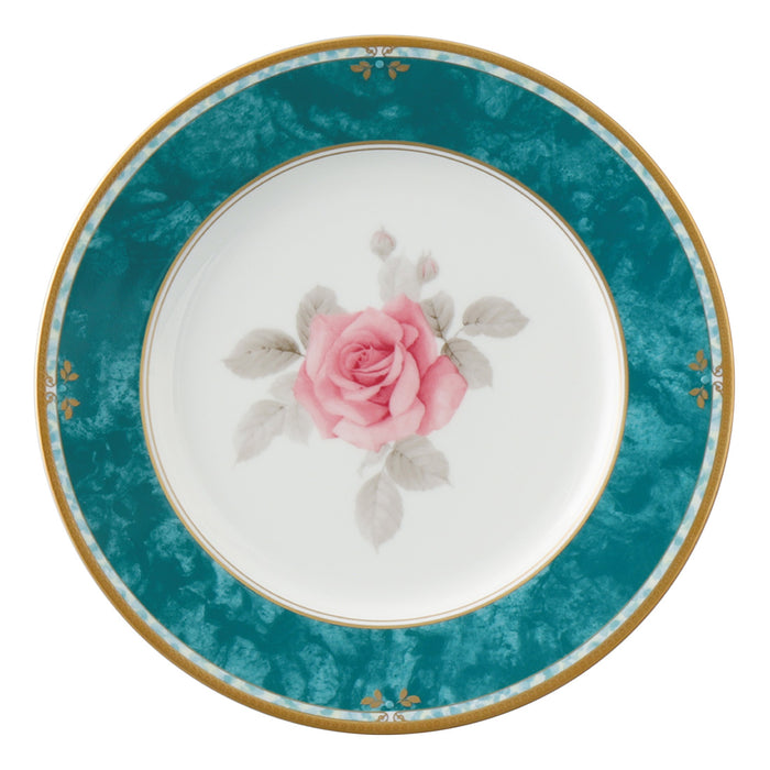 【新品】NARUMI 薔薇輕語盤子-21cm