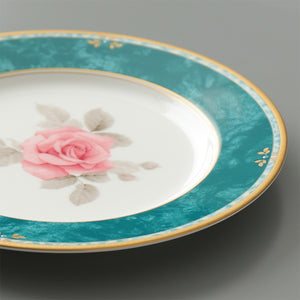 【新品】NARUMI 薔薇輕語盤子-21cm