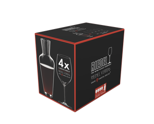 RIEDEL Veritas 5件超值組-買Cabernet/Merlot 紅酒杯4入，送Mosel醒酒器1只