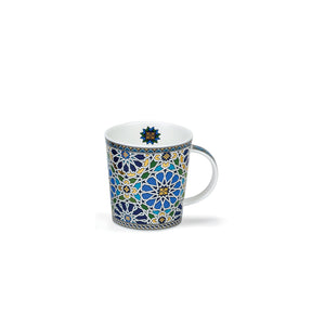 Dunoon 中東風情骨瓷馬克杯-淺藍-320ml