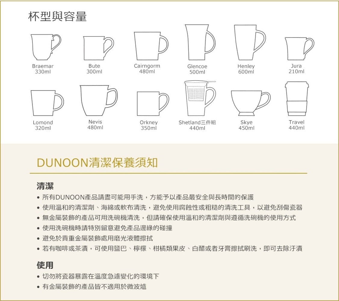 【新品】Dunoon 藍花+玫瑰輕語骨瓷馬克杯對杯-450ml