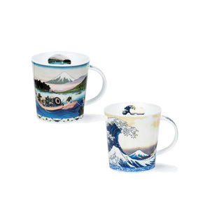【預購】Dunoon 浮世繪骨瓷馬克杯對杯-320ml