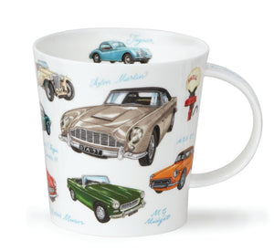 【新品】Dunoon 汽車-骨董系列 骨瓷馬克杯-750ml