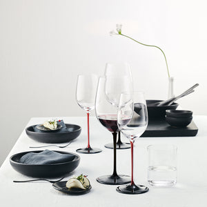 【新品/獨家限量】Riedel Sommeliers Black Series Bordeaux 波爾多手工紅酒杯-黑梗黑底-1入