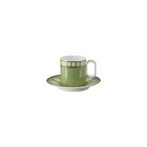 Rosenthal x Swarovski聯名 Signum 咖啡杯組-綠-180ml