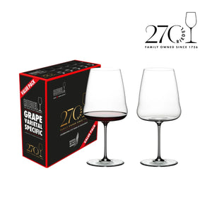 【新品-商品於8月到貨】Riedel Winewings Cabernet/Merlot 卡本內/梅洛 270週年紅酒杯超值組-2入