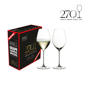 【新品-商品於8月到貨】Riedel Veritas Champagne 270週年香檳杯超值組-2入