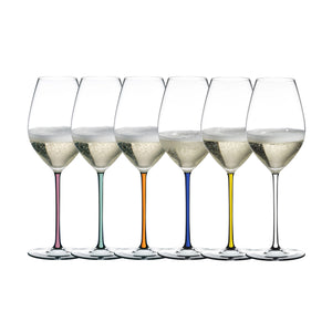 【新品】Riedel Fatto A Mano Champagne 手工香檳杯買5送1超值組