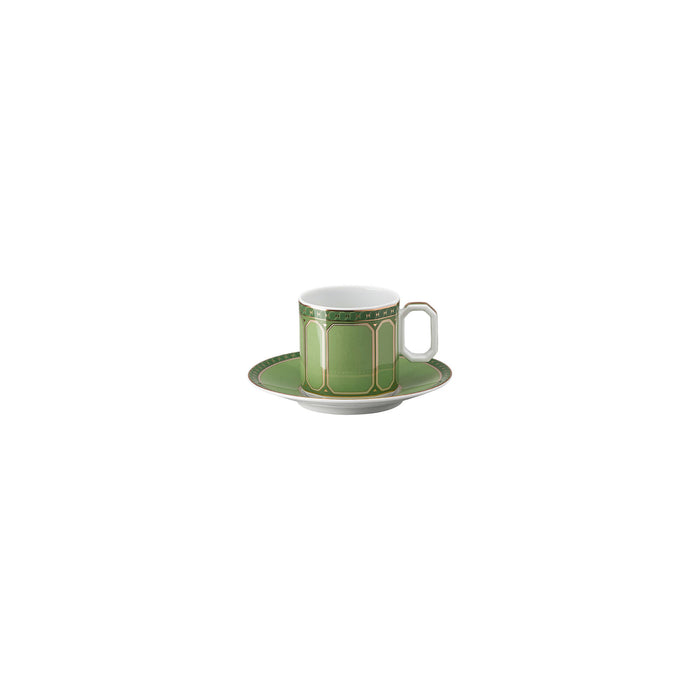 Rosenthal x Swarovski聯名 Signum 濃縮咖啡杯組-綠-80ml