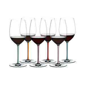 【限量新品】Riedel Fatto A Mano Cabernet/Merlot 卡本內/梅洛手工紅酒杯買5送1超值組
