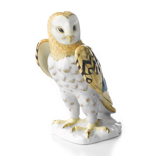 【新品】Herend 貓頭鷹收藏家系列-佛羅倫斯貓頭鷹-特別版