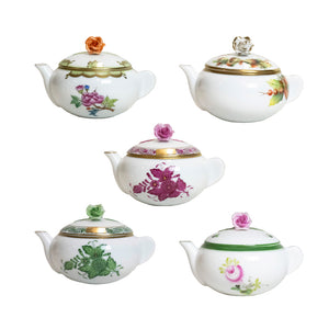 【新品】Herend壺型小福盒5件組