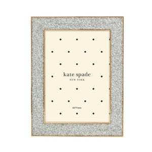 【新品】Kate Spade New York 如期而至的美好相框-銀-5x7