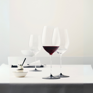【新品】Riedel Fatto A Mano Black Tie Bordeaux波爾多紅酒杯-黑底-1入