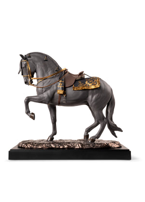 【新品/限量/預購】Lladro 華貴瓷器 -西班牙純種馬(黑)