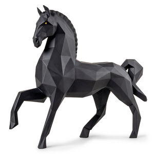 【新品/預購】折紙藝術-馬(霧黑)