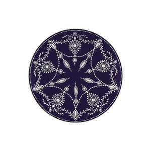Lenox x Marchesa 帝國珍珠餐盤-靛藍-23cm