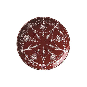 Lenox x Marchesa 帝國珍珠餐盤-棗紅-23cm