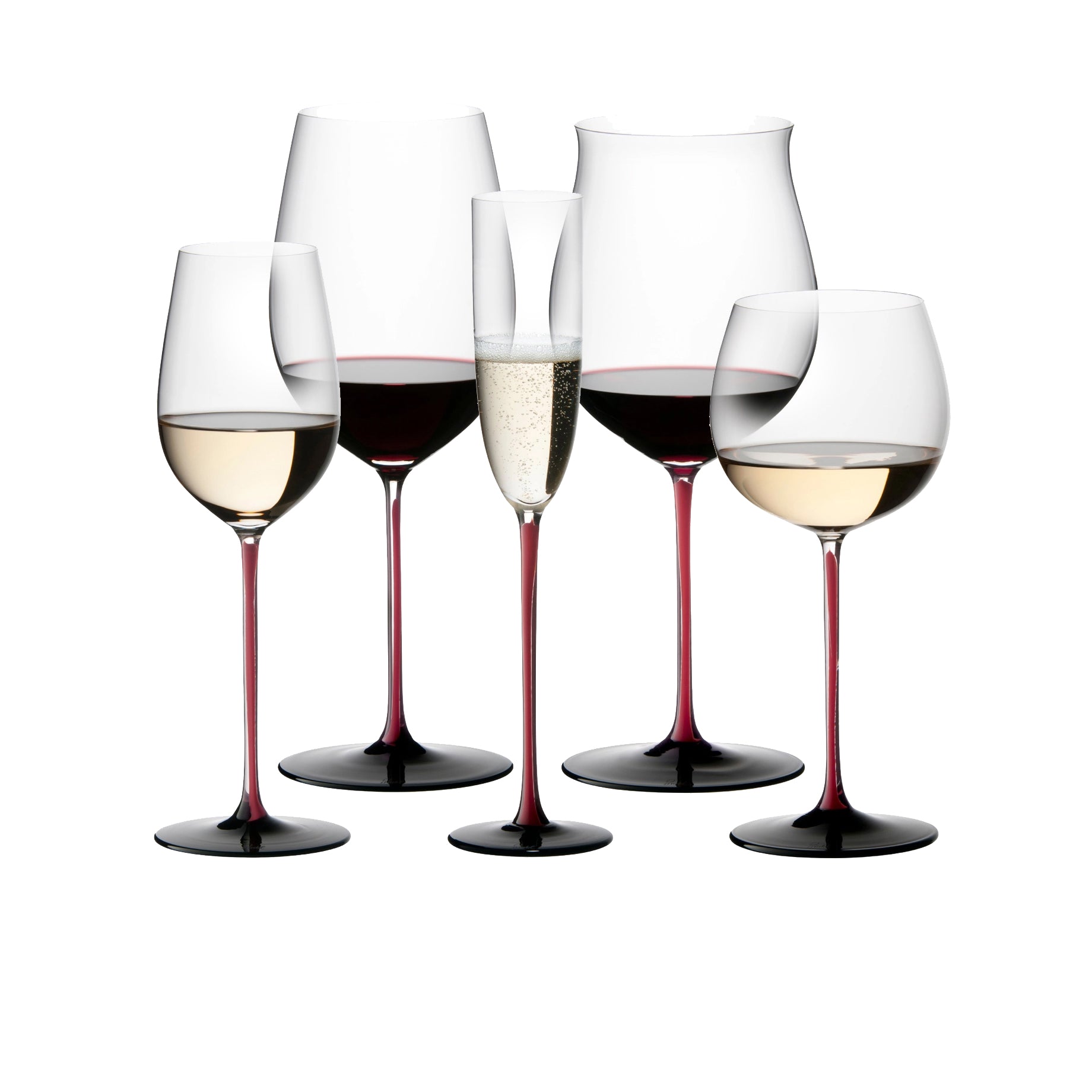 【任選】Riedel Sommeliers Black Series 紅梗黑底酒杯-2入
