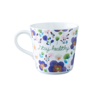 【新品】NARUMI Anna Emilia 祝福之語骨瓷馬克杯-Stay Healthy-340ml