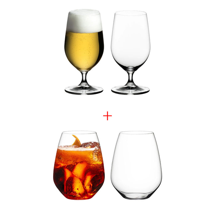 Riedel Ouverture 2入啤酒杯+Veloce 2入萬用杯