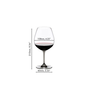 【官網獨家】Riedel Vinum Burgundy 勃根地紅酒杯-2入+Performance 醒酒瓶
