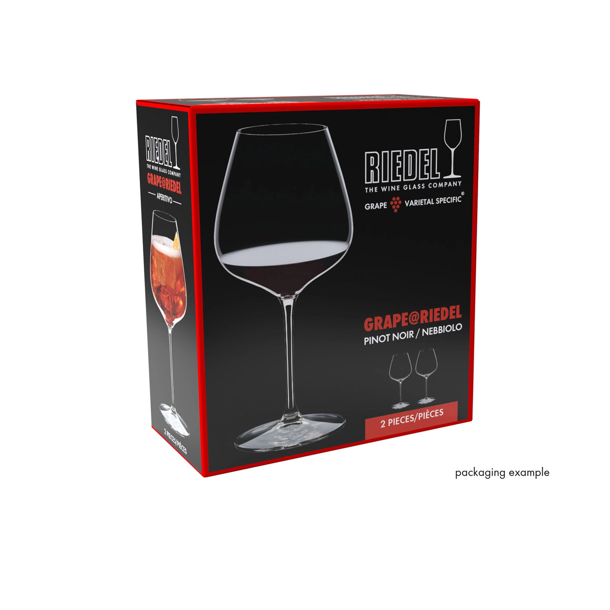 【官網獨家】Grape@Riedel Pinot Noir/Nebbiolo 多功能紅酒杯-2入