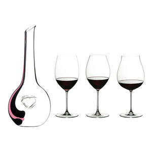 【任選】Riedel Black Tie Bliss 醒酒瓶(加贈Veritas紅酒杯3入組)