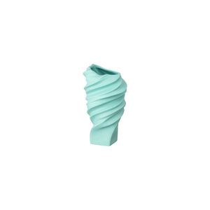【新品】 Rosenthal Squall風暴中型花瓶-薄荷-15cm